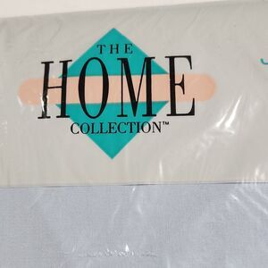 JCPenney Home Collection Full Fitted Sheet Solid Light Blue Vintage Deadstock